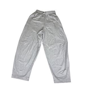 ZARA Barrell Leg Gray Pants Jogger Small Wide Leg